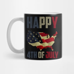 happy 4th july. sience 1776 United States America Mug